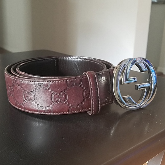 Gucci Signature leather belt (unisex) - Picture 2 of 5